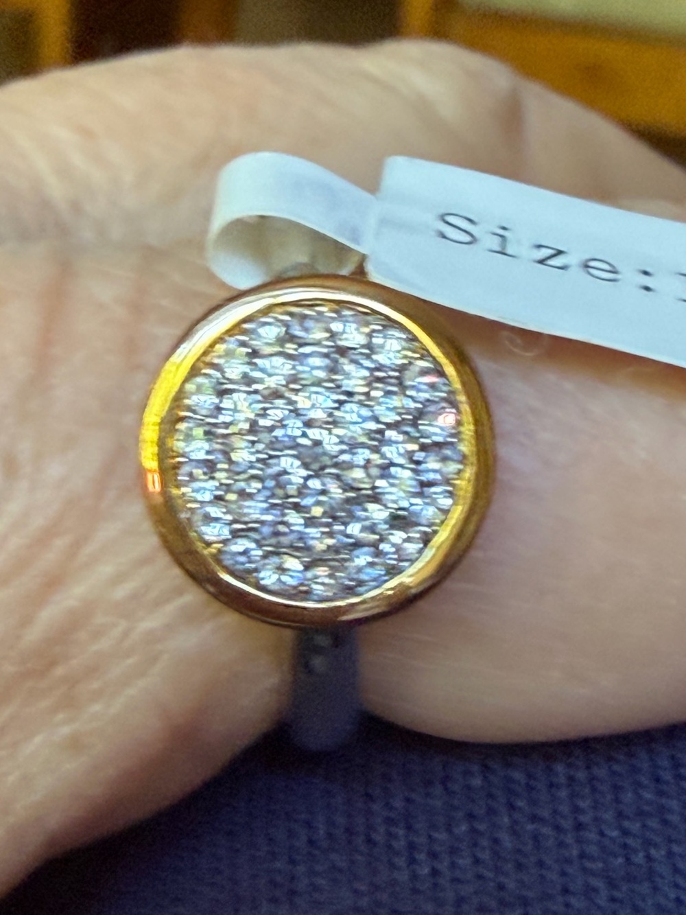 Mixed Metal Ring by Park Lane - Picture 4 of 5